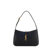 Borsa Hobo Saint Laurent Le 5 À 7 in Pelle Nera