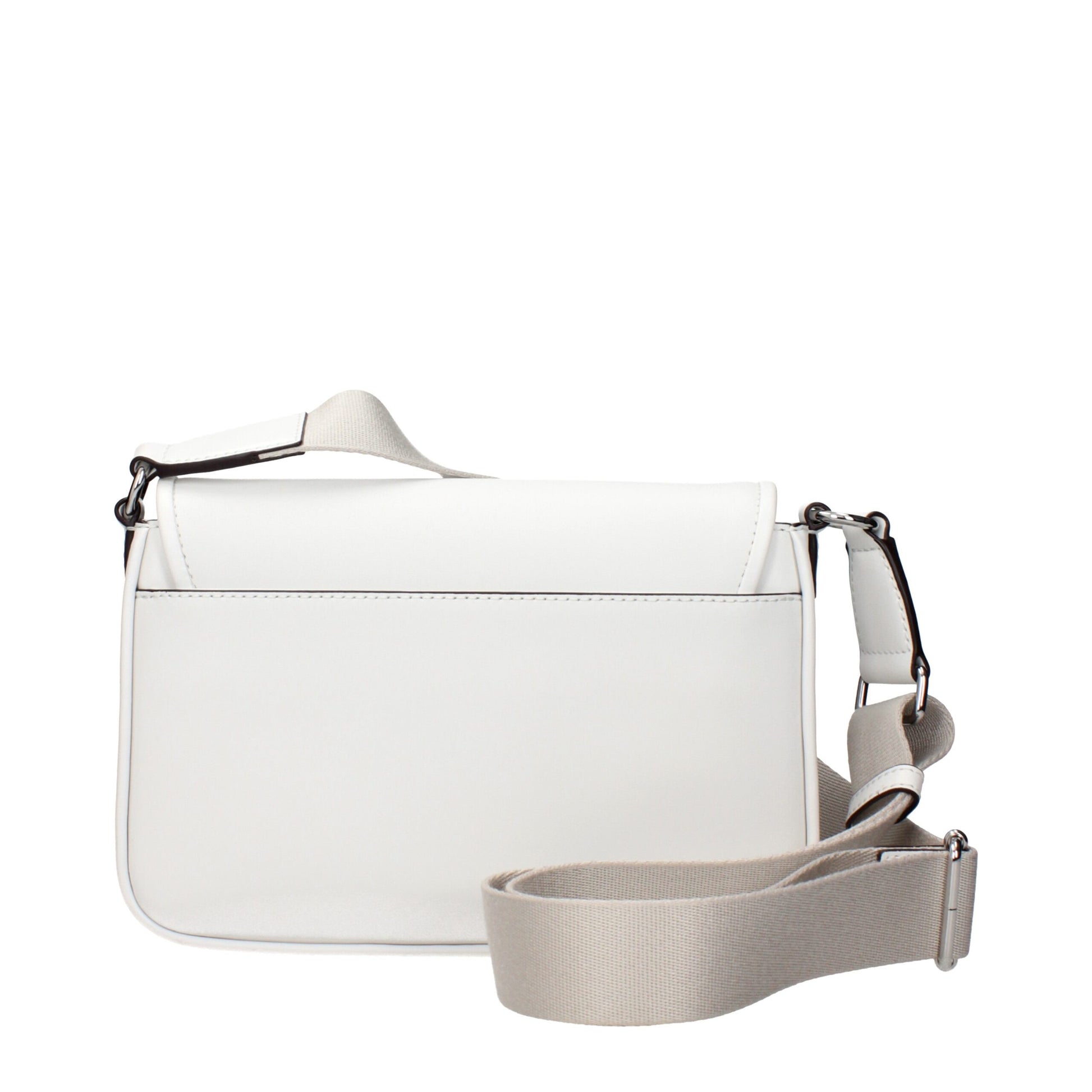 Borsa Michael Kors Bradshaw Messenger Bianca in pelle
