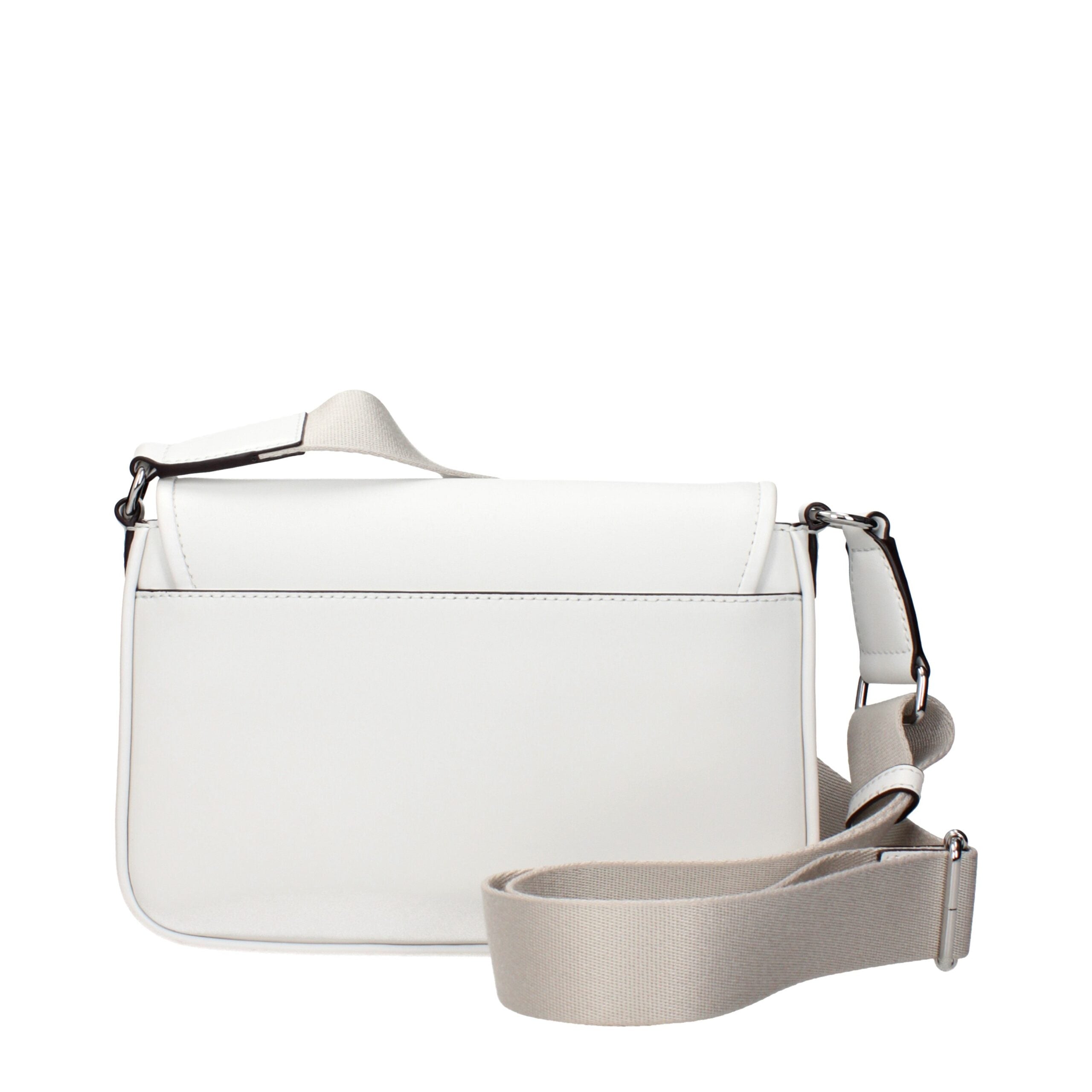 Borsa Michael Kors Bradshaw Messenger Bianca in pelle