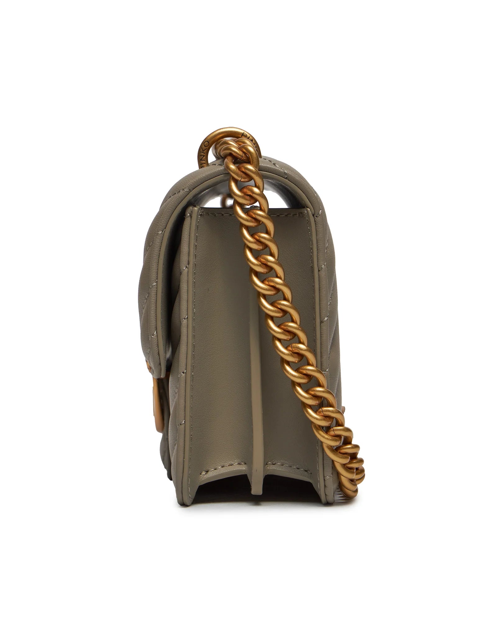 Borsa Pinko Love One Chevron 100074 A0GK I68Q grigia