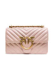 Borsa Pinko Love One Mini 100074A0GK O81Q Chevron Cipria