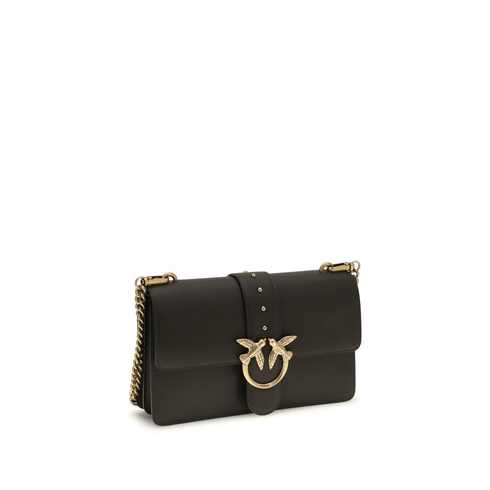 Borsa Pinko One Simply Love Bag Icon in Pelle Bicolor