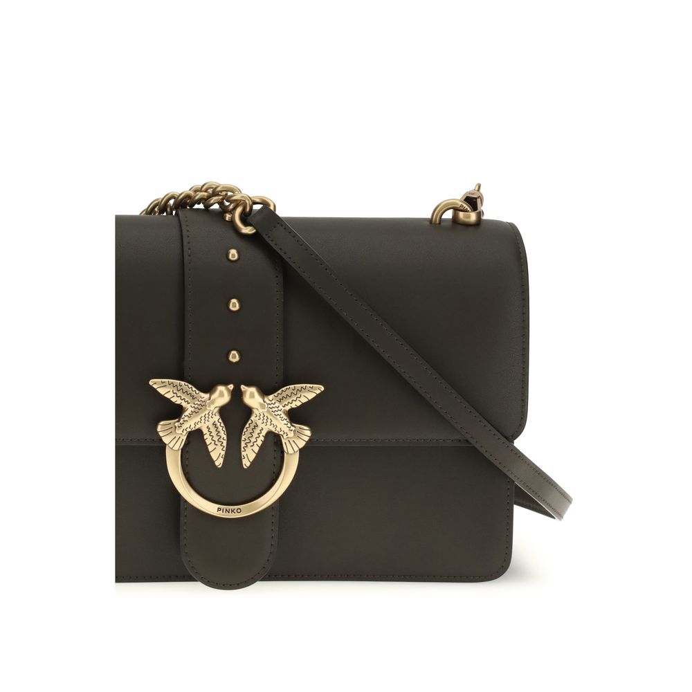 Borsa Pinko One Simply Love Bag Icon in Pelle Bicolor