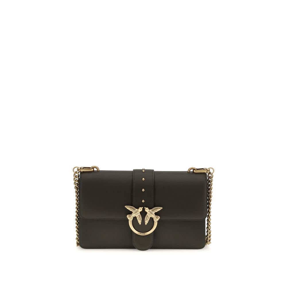 Borsa Pinko One Simply Love Bag Icon in Pelle Bicolor