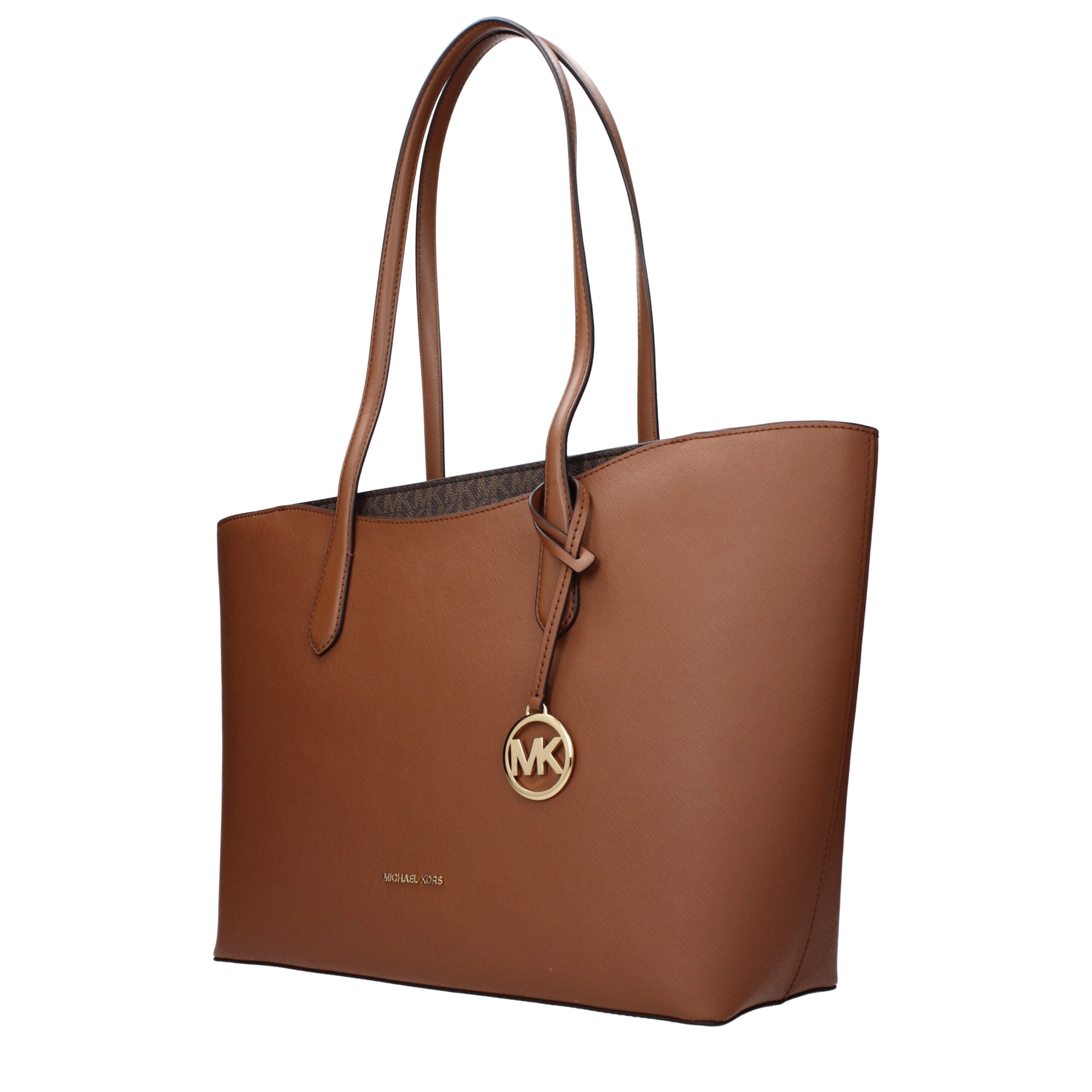 Borsa Shopping Michael Kors Arden Top-Zip Tote Bag Marrone