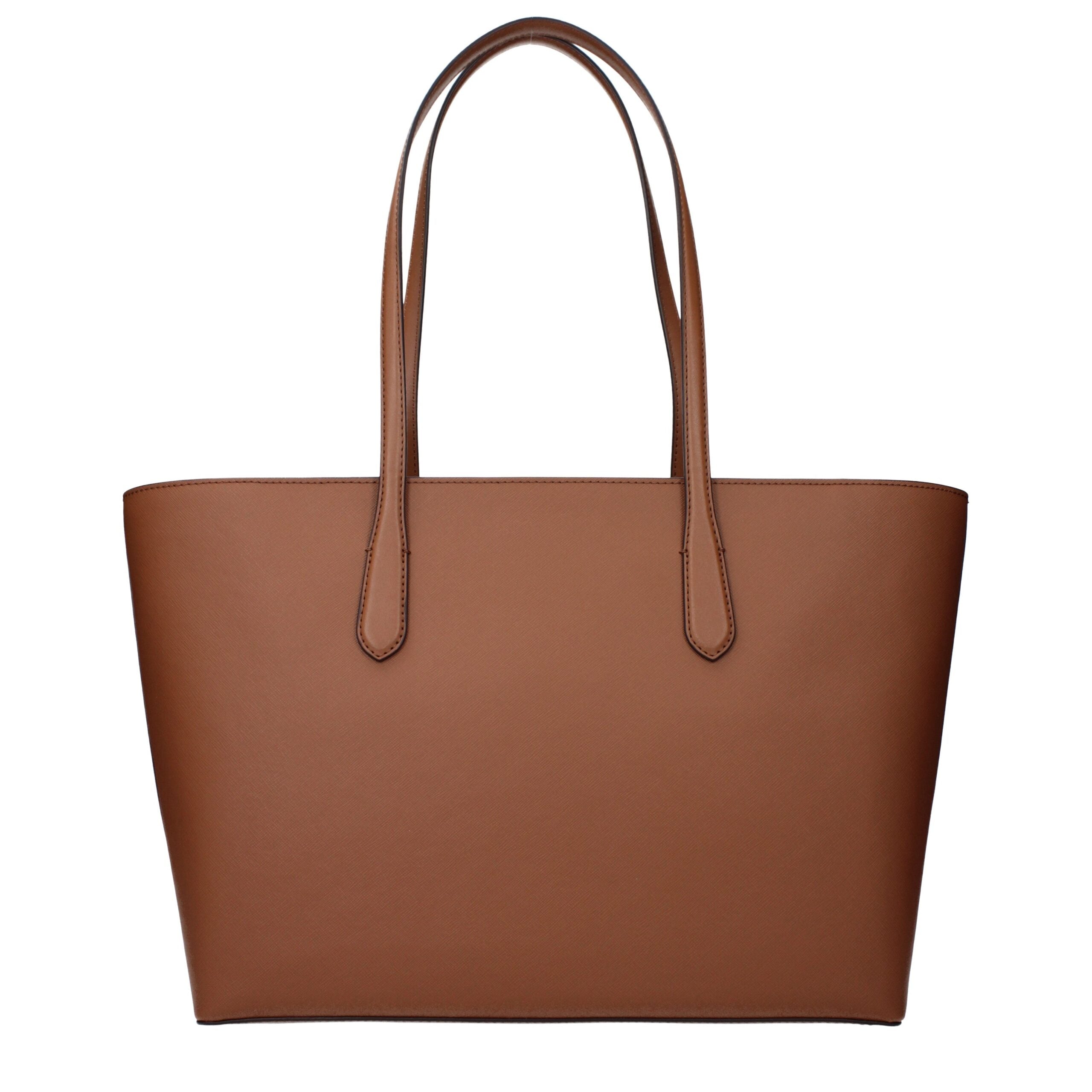 Borsa Shopping Michael Kors Arden Top-Zip Tote Bag Marrone