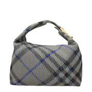Borsa a Mano Burberry in Poliammide Verde, Chiusura Zip