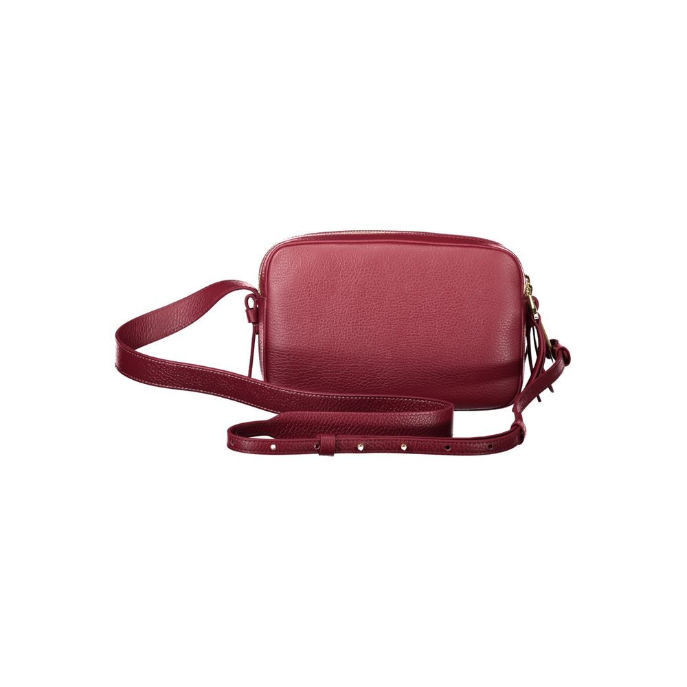 Borsa a Spalla Coccinelle Malory in Pelle Colore Porpora