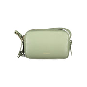 Borsa a Spalla Coccinelle Malory in Vera Pelle Colore Verde