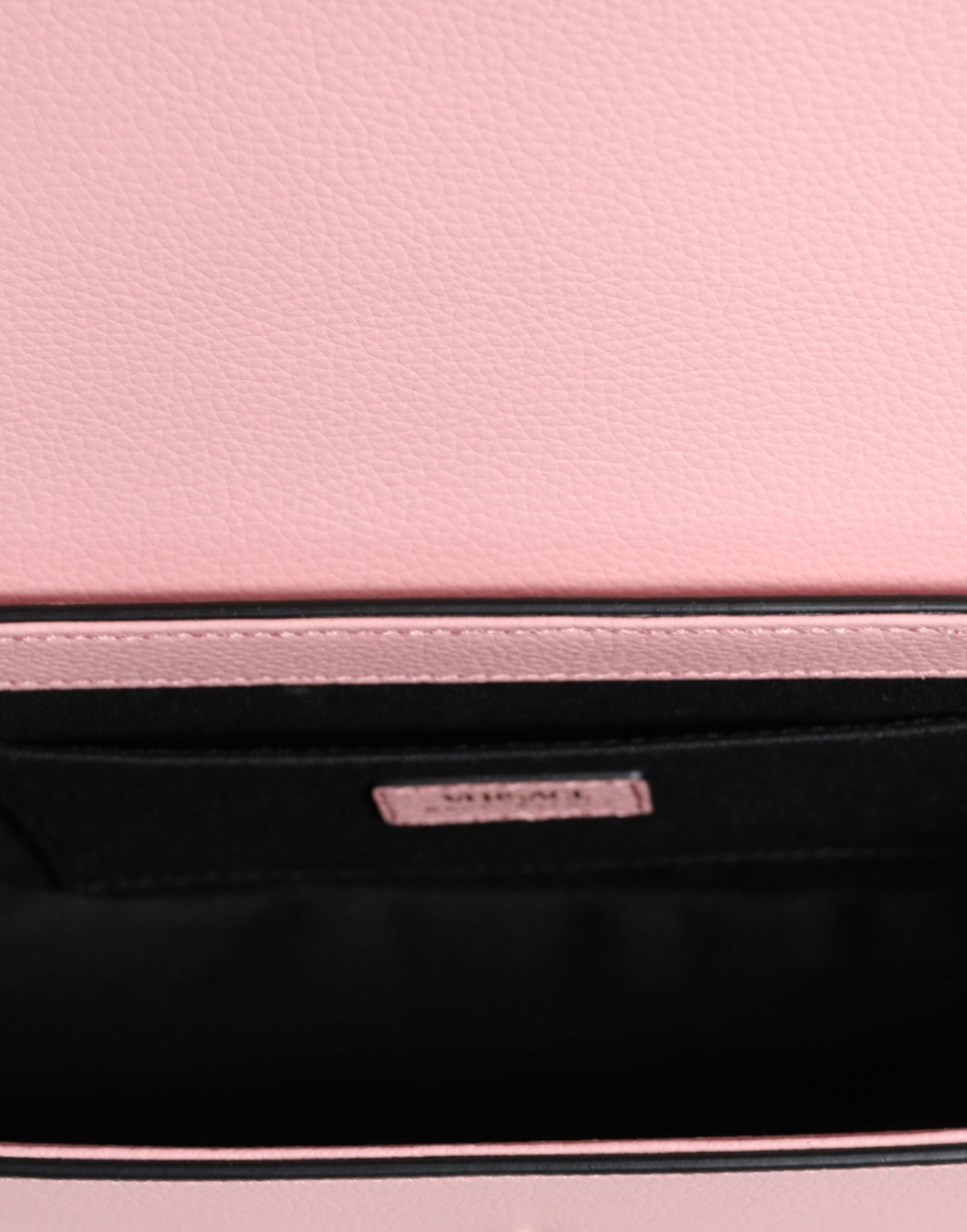 Borsa a Spalla Versace in Pelle di Vitello Rosa, Tracolla Regolabile 60cm
