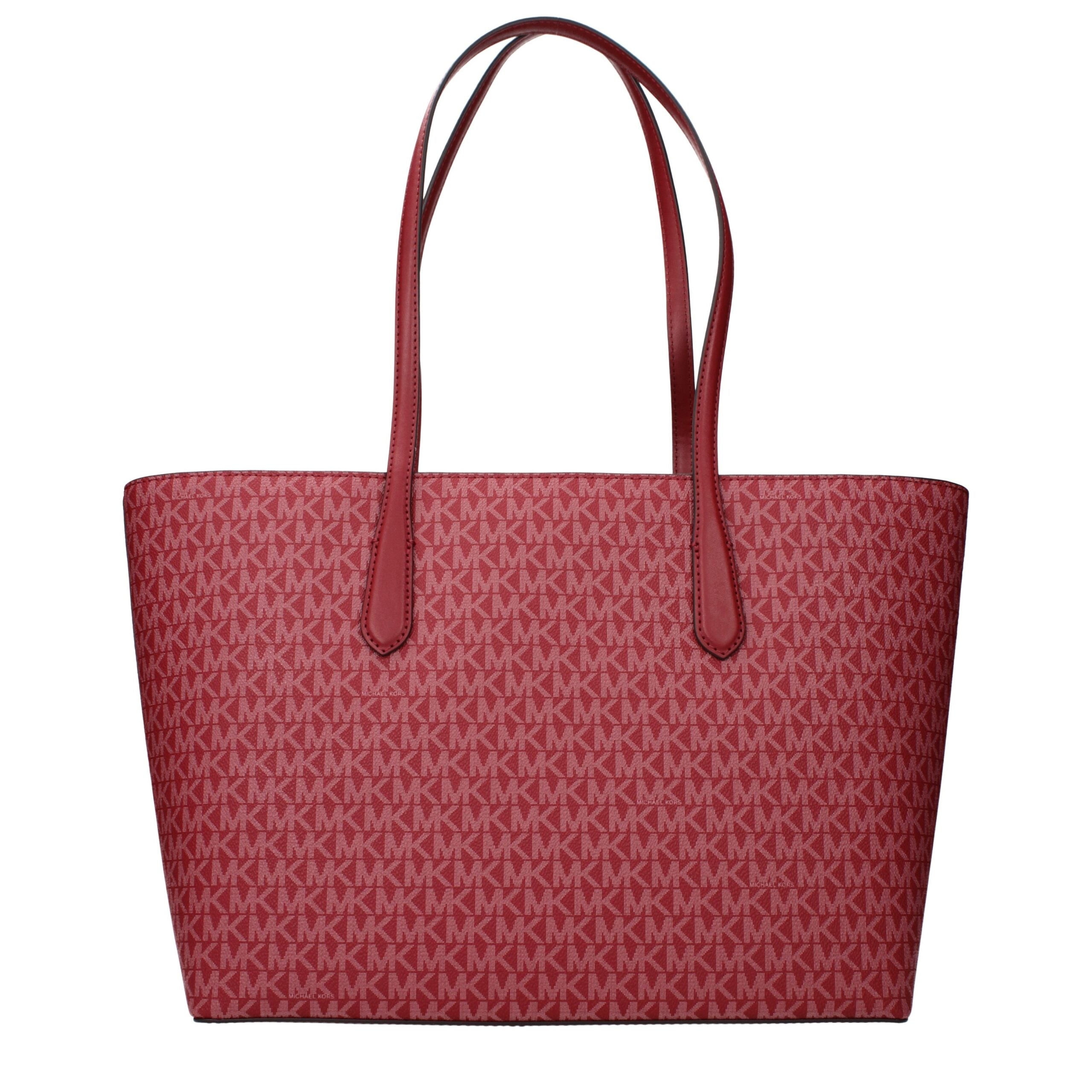 Borsa a spalla Michael Kors Red Fabric