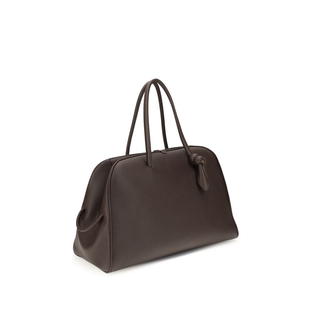 Borsa da Viaggio Jacquemus Le Grand Tourisme in Pelle Marrone