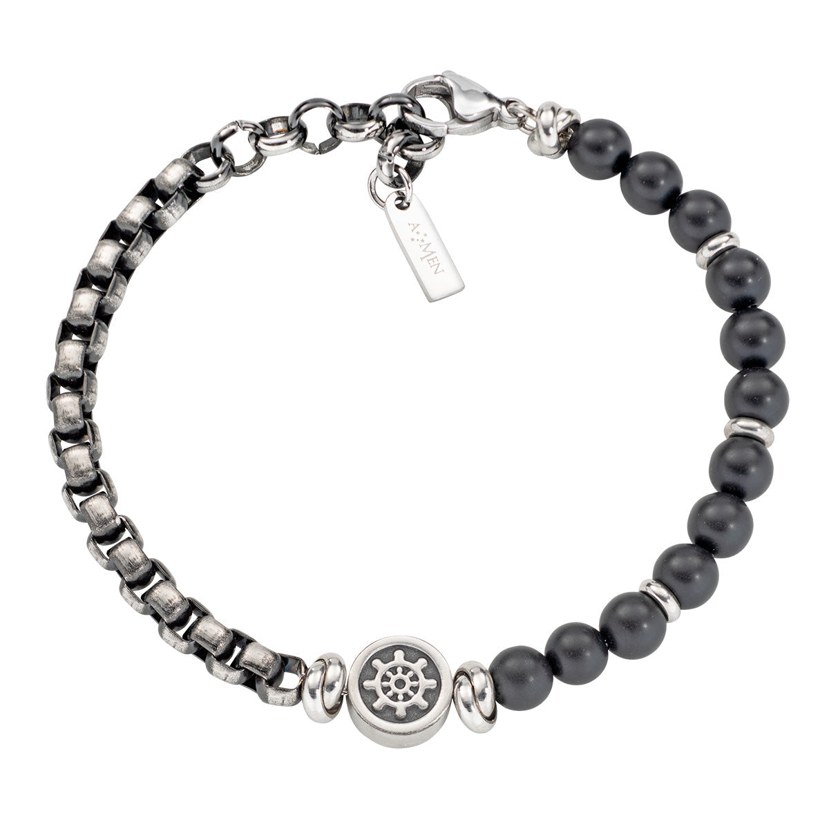 Amen men's steel bracelet ACBR115
