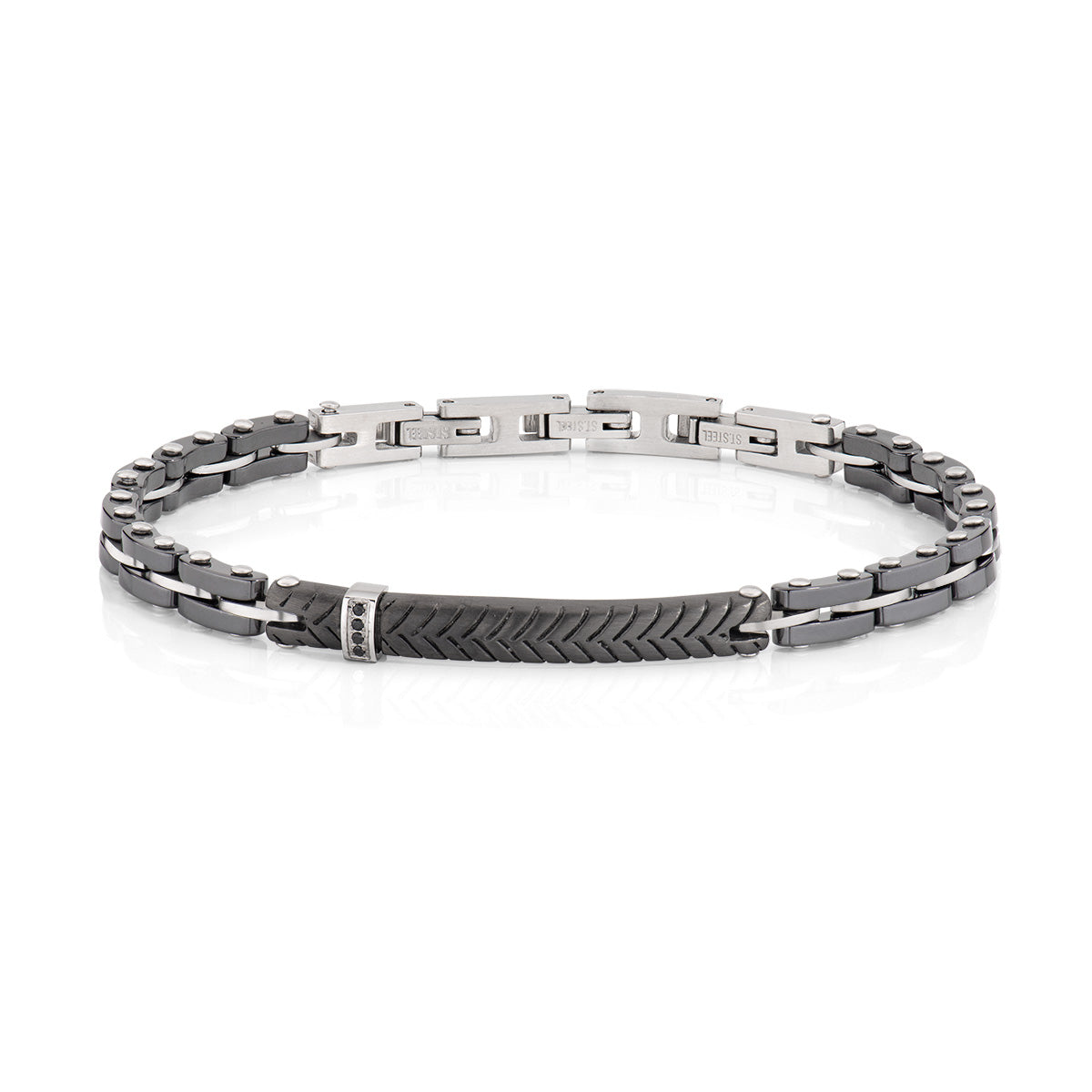 Amen men's steel bracelet ACBR1302-1