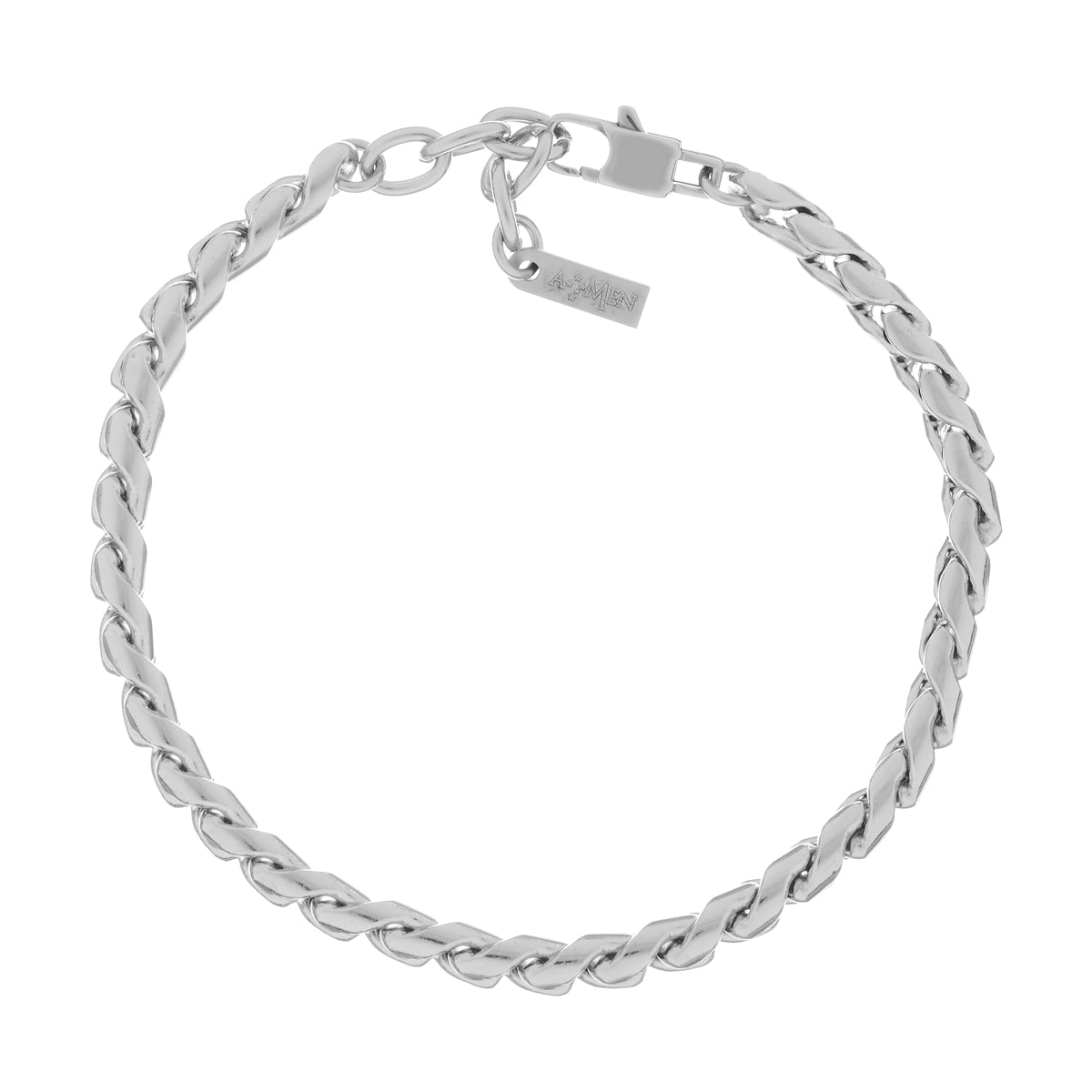 Amen men's steel bracelet ACBRCAB19