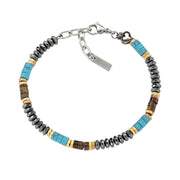 Amen men's steel bracelet ACBRSCBEMOTTU