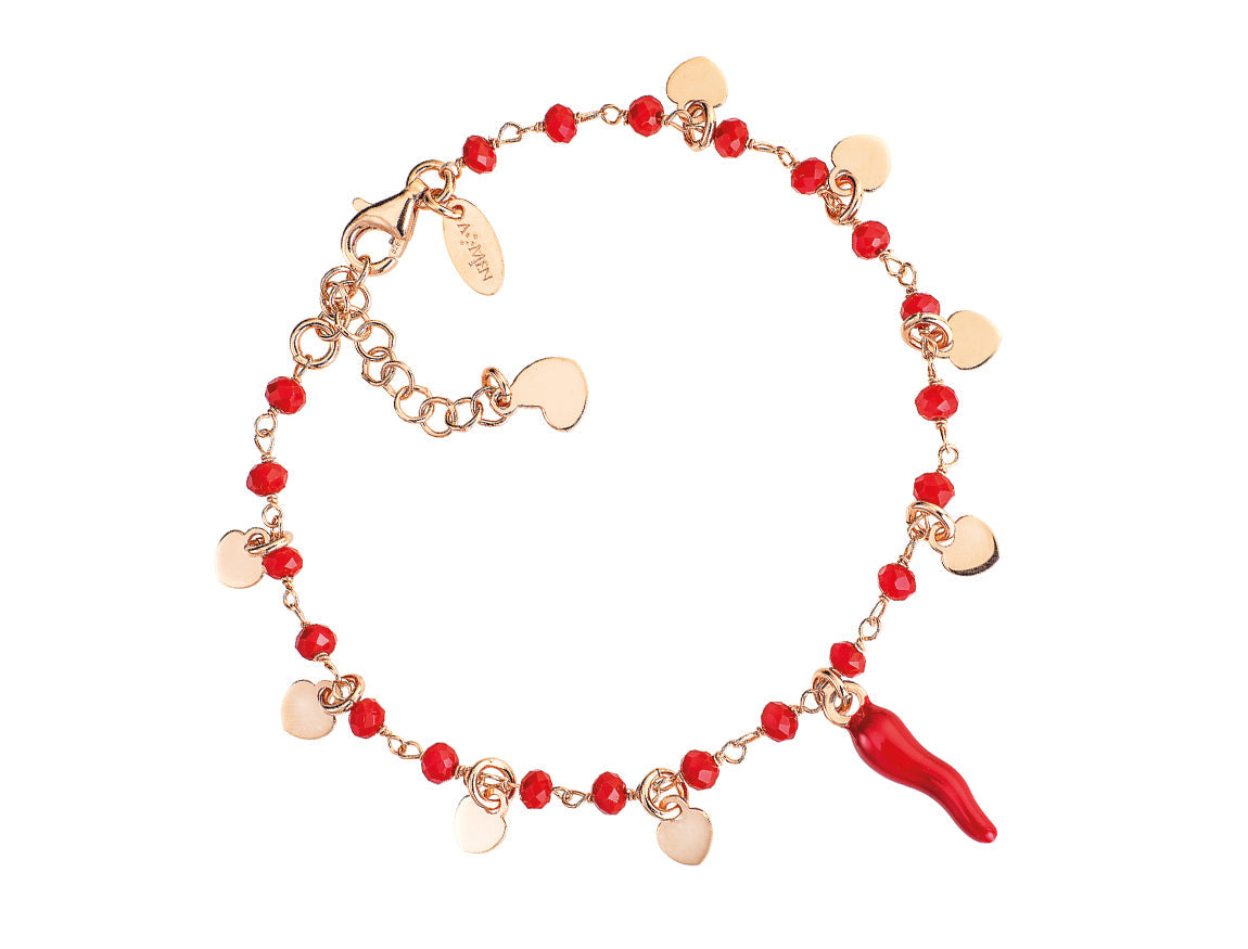 Amen women's croissant bracelet BRCSHRR1