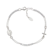 Unisex Amen cross bracelet BRCRMIBBZ3