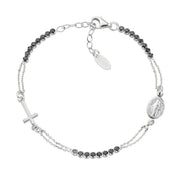 Unisex Amen cross bracelet BRCRMIBNZ3