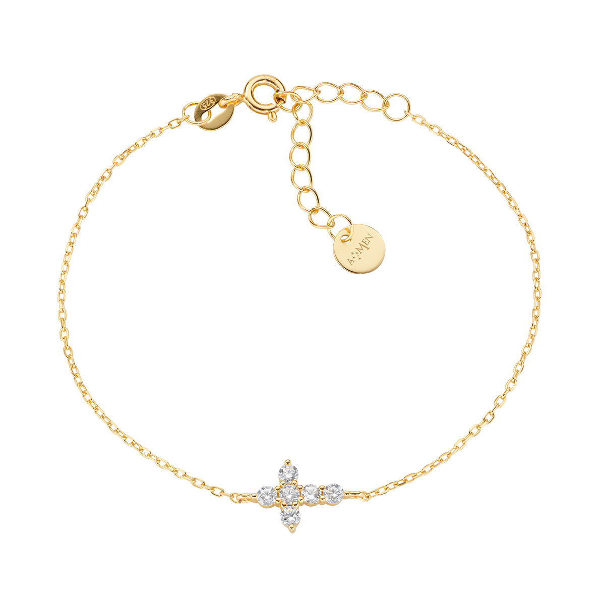 Amen women's bracelet with crosses BRCRPAGBZ
