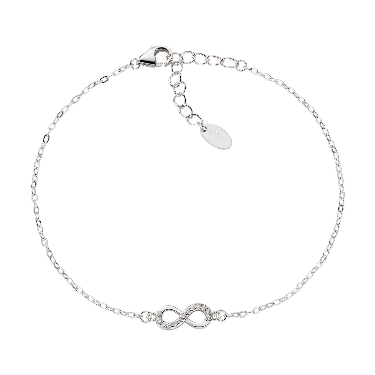 Amen women's diamond bracelet BRIBBZ3