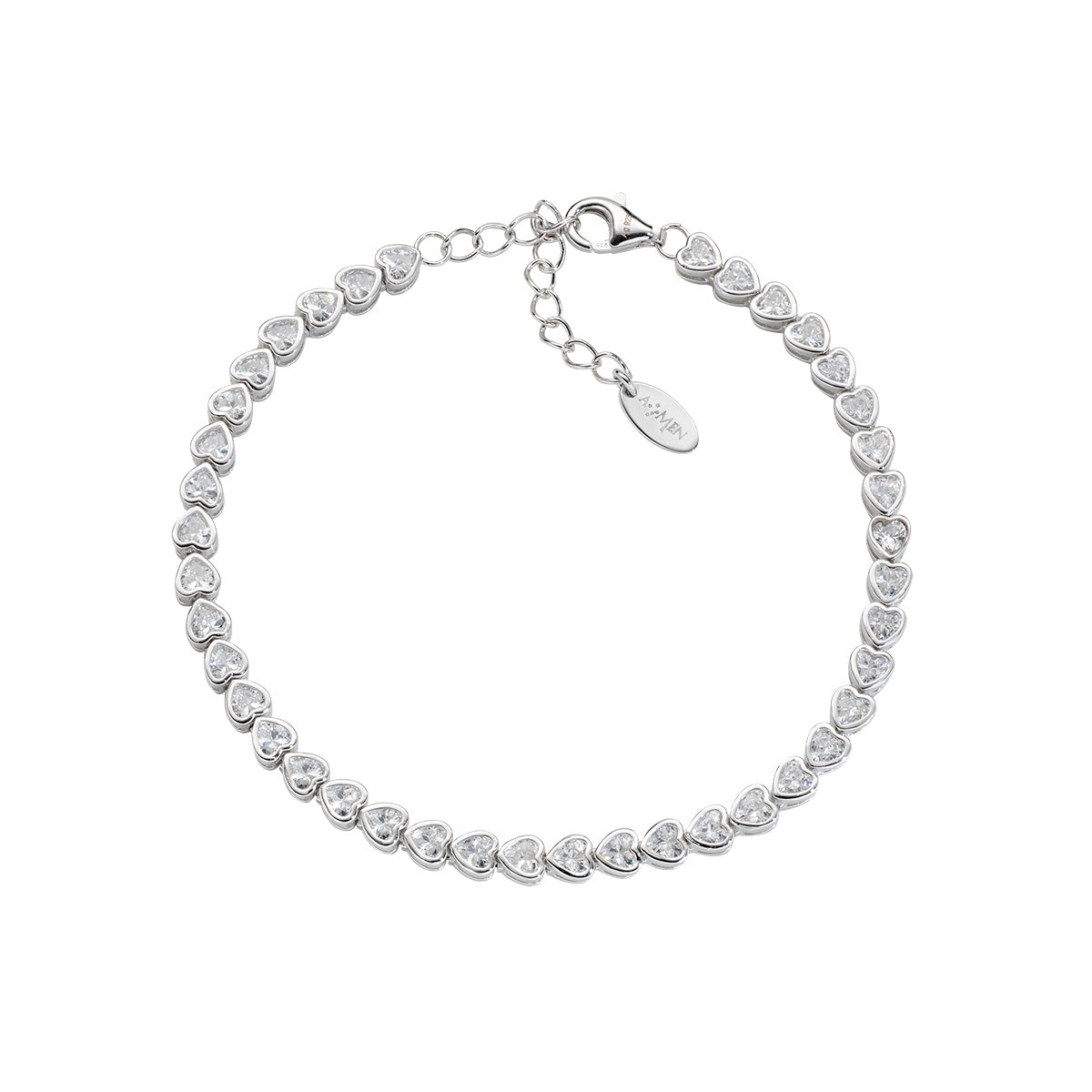 Amen Women's Diamond Bracelet BT3CUBBZ16
