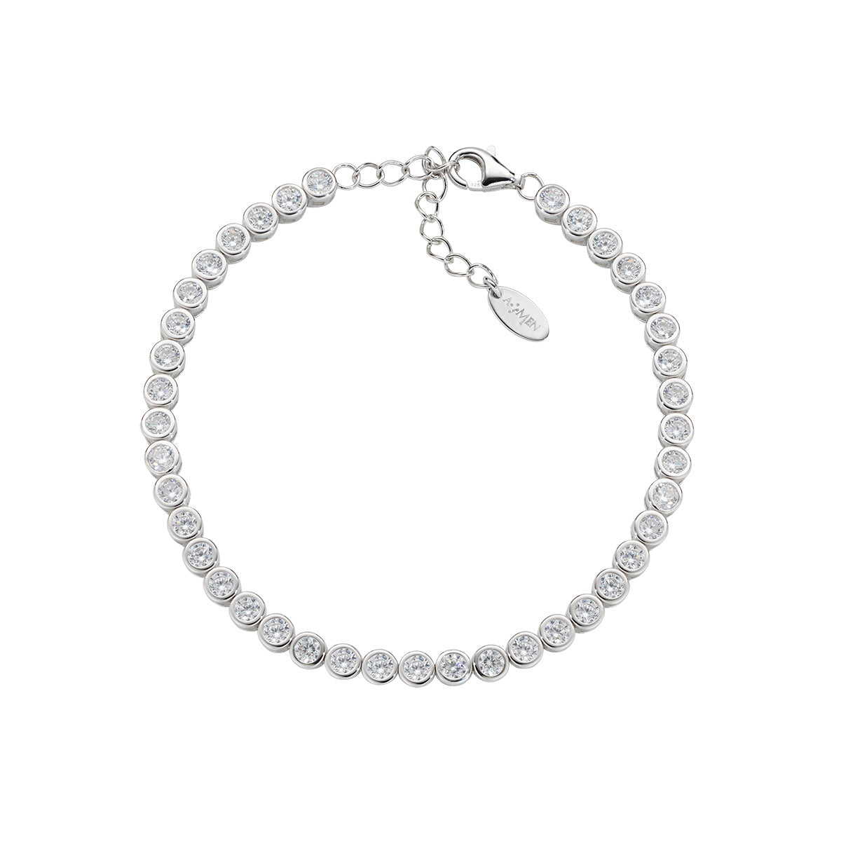 Amen Women's Diamond Bracelet BT3TOBBZ16