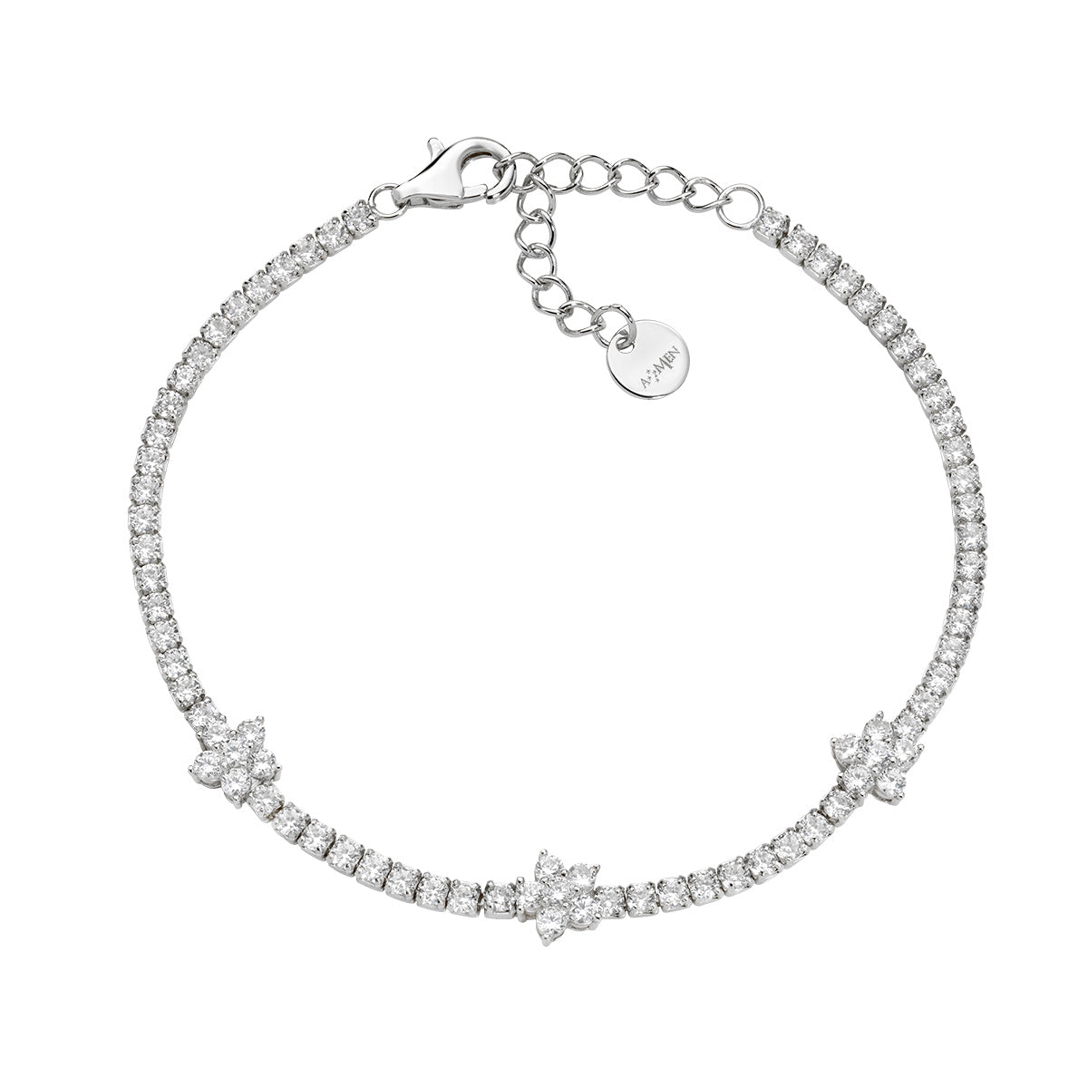 Amen Women's diamond bracelet BTFIBBB16