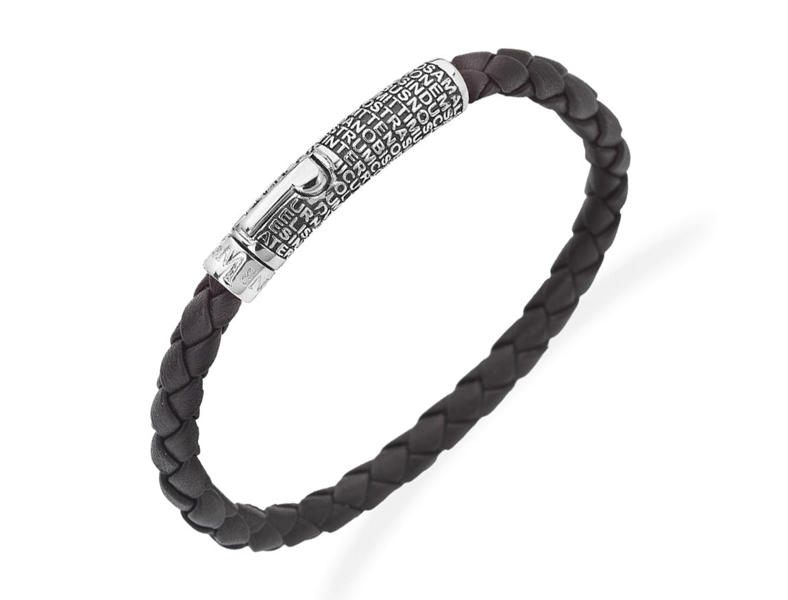 Amen Unisex Prayer Bracelet BRNO05B-L
