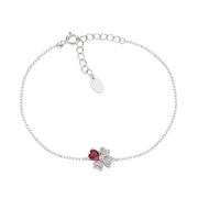 Amen women's four-heart bracelet BRQUBR