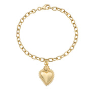 Amen Women's Sacred Heart Bracelet BRSCG3