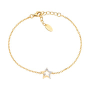 Amen Women's Star Bracelet BRSTSTGBZ