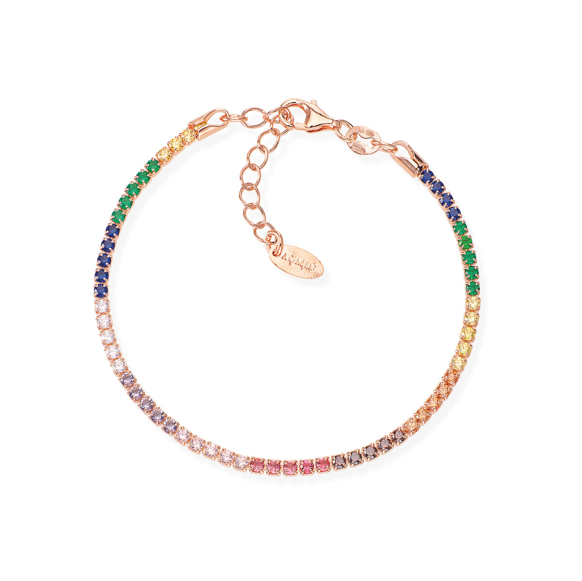 Amen Women's Tennis Bracelet BTRM16