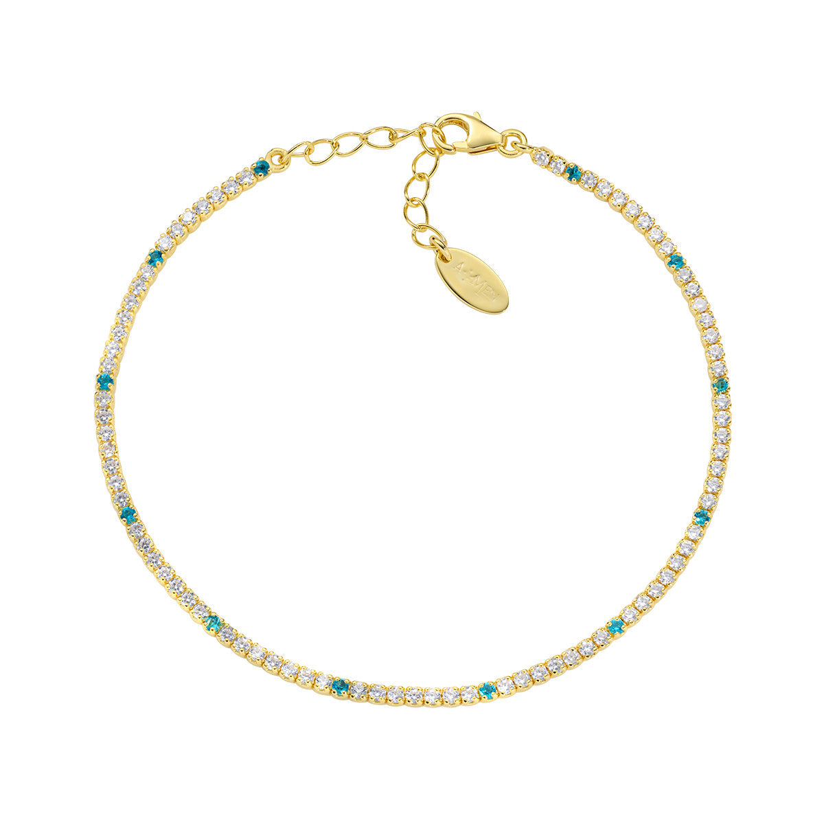 Amen Unisex Tennis Mania Bracelet BT1G7BAC17