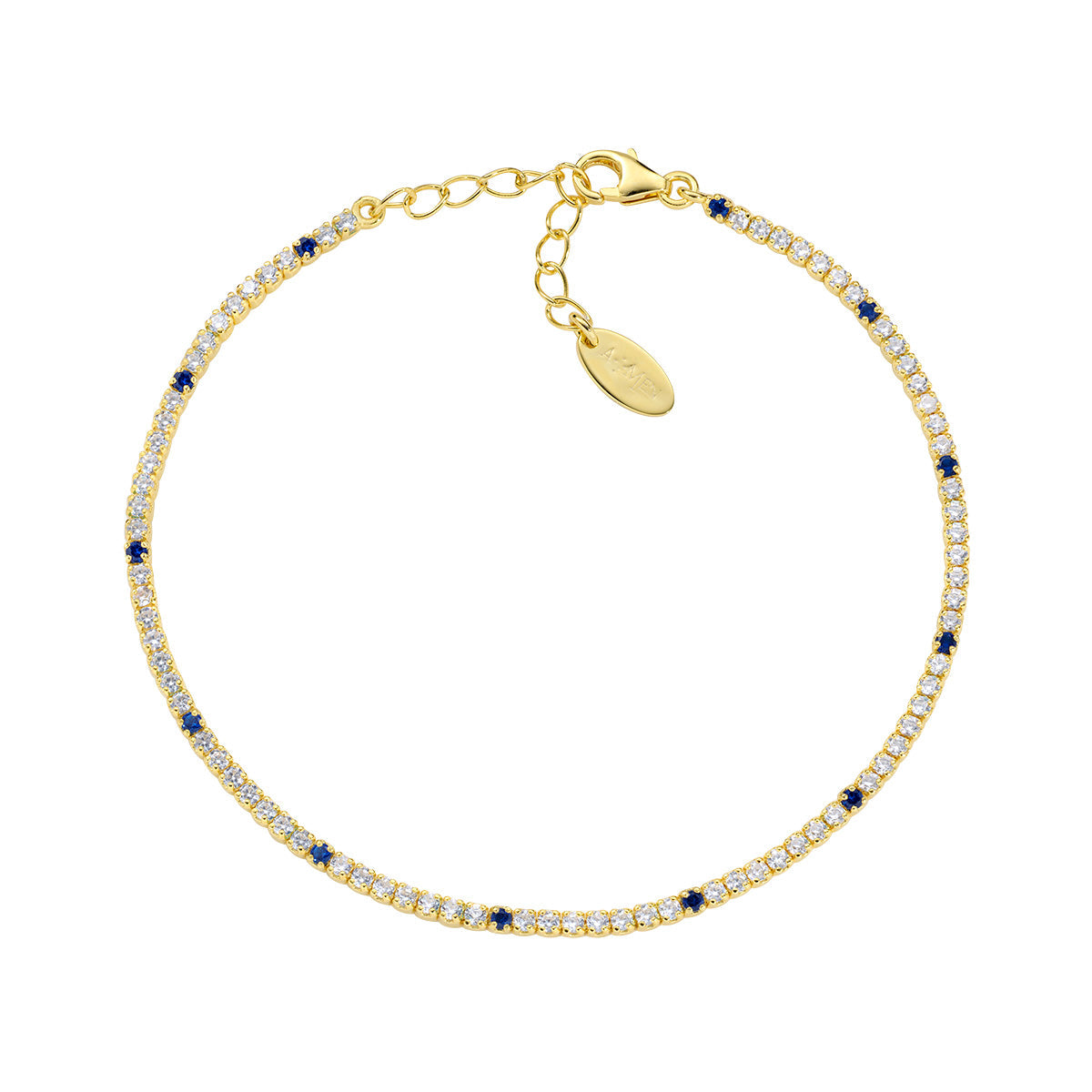 Amen Unisex Tennis Mania Bracelet BT1G7BBL17