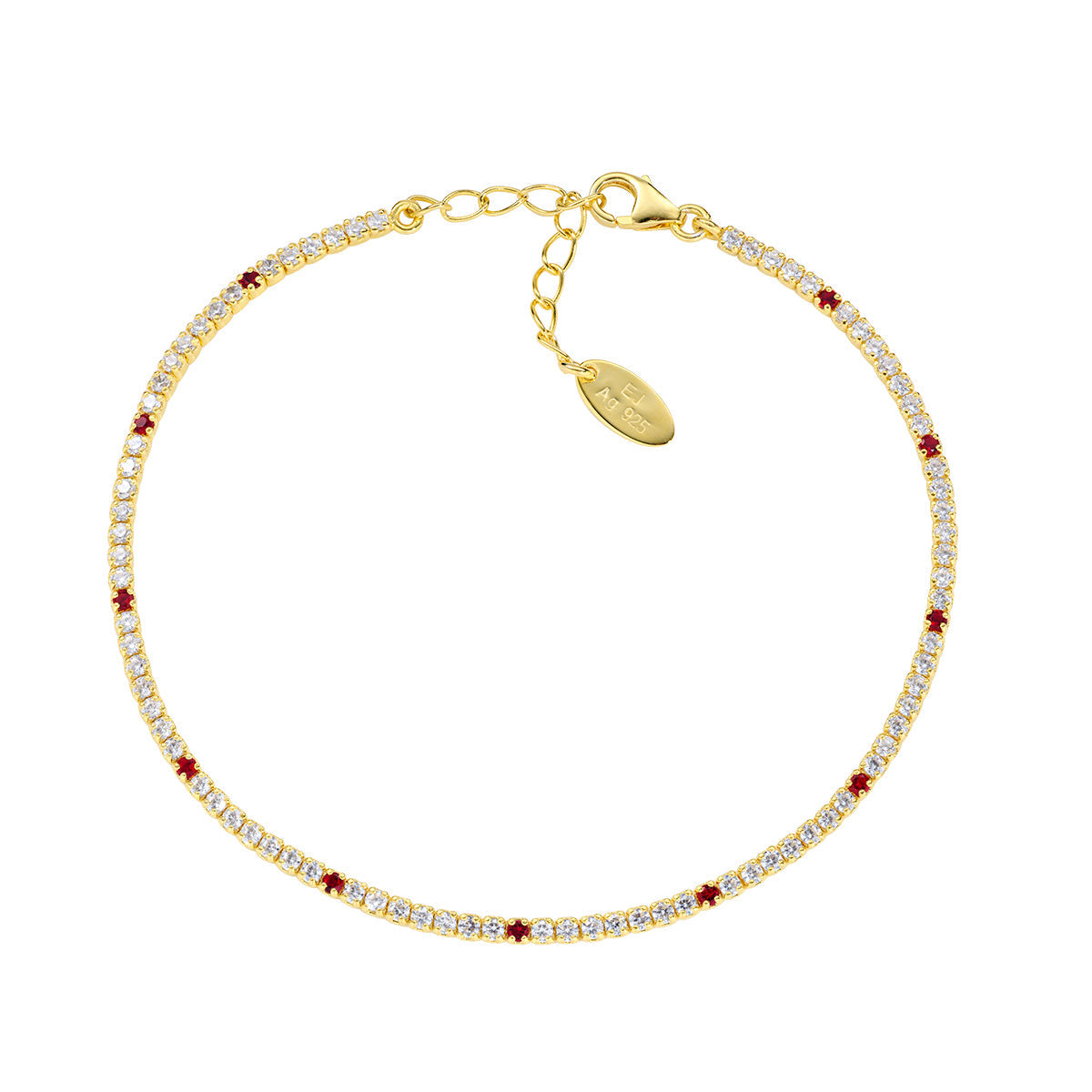Amen Unisex Tennis Mania Bracelet BT1G7BR17