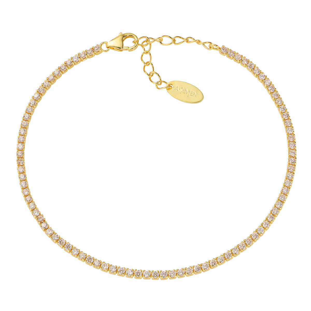 Amen unisex tennis mania bracelet BT1GCH17