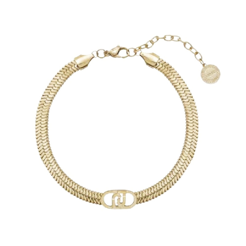 Liu Jo LJ3068 Crystal Heart Chain Bracelet