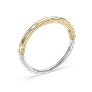 Bracciale Catena Logo G Bicolore Cristalli Guess JUBB05367JWYGRHS