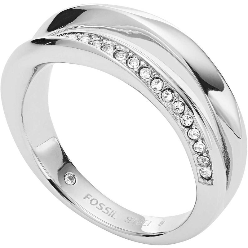 Bracciale Catena Maglia Sottile Fossil Acciaio Nero JF03019040508 (Taglia 508)