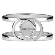 Bracciale Catena Rolò Charm Doppia G Gucci Argento 925 YBC295716001