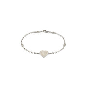 Bracciale Catena Rolò con Charms Gucci Argento 925 YBA645546003