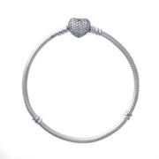 Bracciale Catena Snodata Chiusura Stella Pavé Lunghezza 19 cm 590727CZ-19