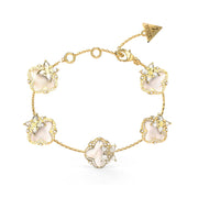 Bracciale Catena Stella Cristalli Guess Oro Giallo JUBB05582JWYGS