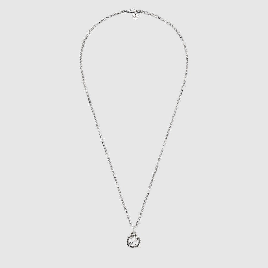 Bracciale Double G con Catena a Maglie Gucci Argento 925 YBB455535001
