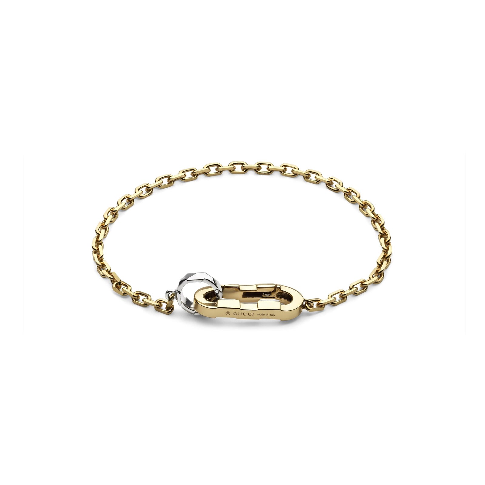 Bracciale Gucci Link to Love YBA786693001 oro giallo 18 carati