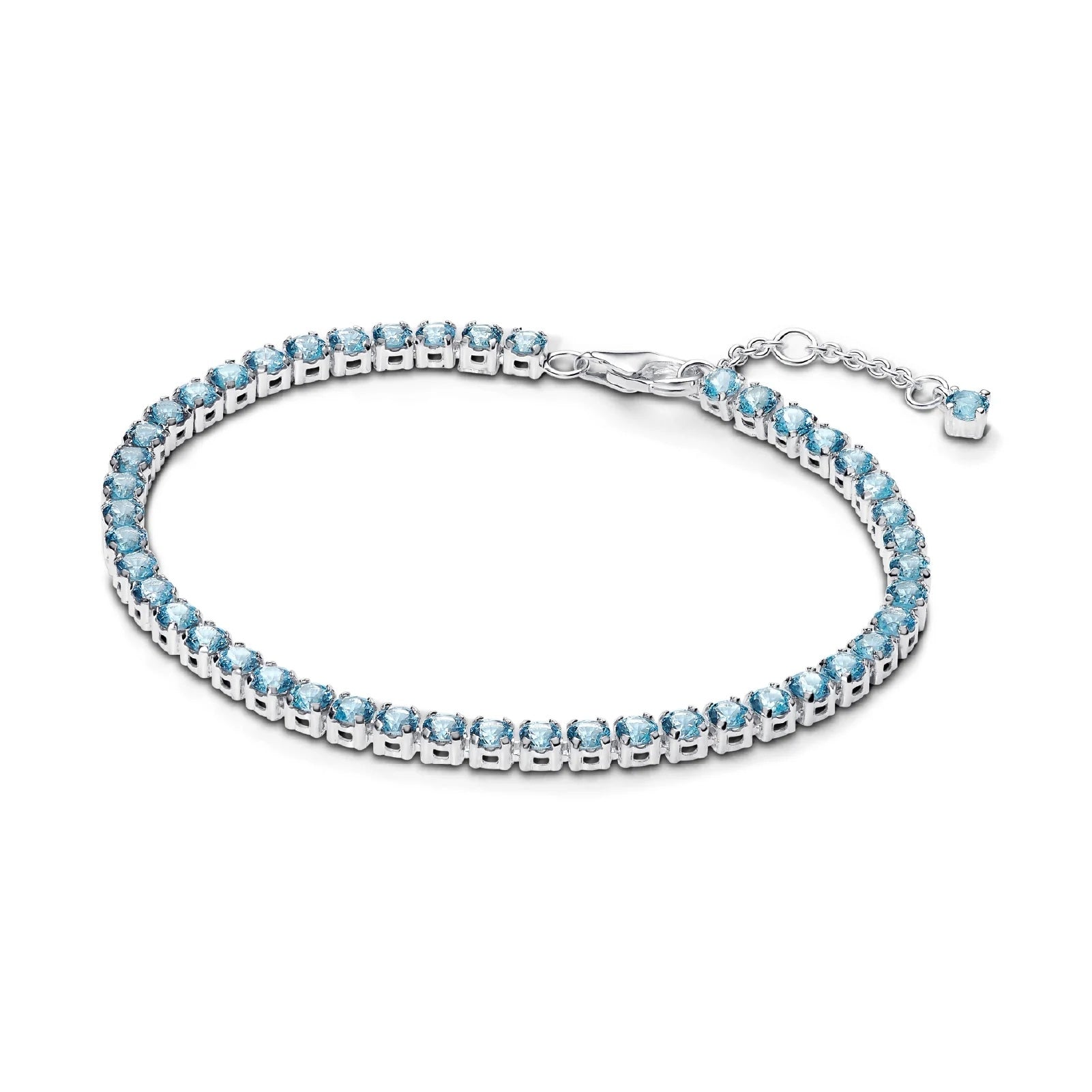 Bracciale Maglia Serpente Chiusura Cuore Pavé Pandora Rose Lunghezza 16 cm 591469C03-16