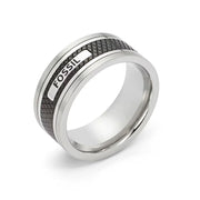 Bracciale Maglia Sottile Fossil Acciaio Nero JF00888040508 (Taglia 508)