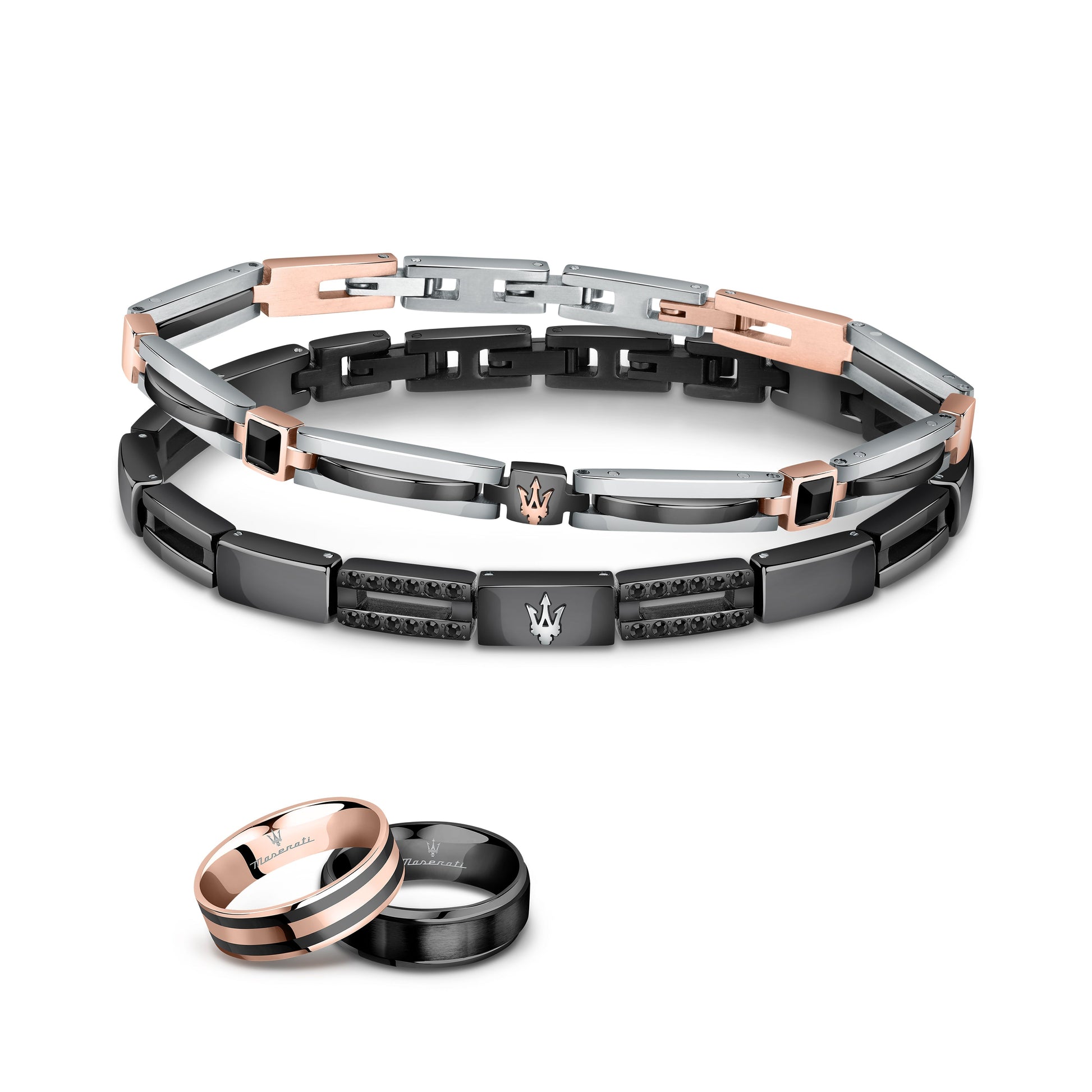 Maserati Ceramic Men's Bracelet Jm223Atz21