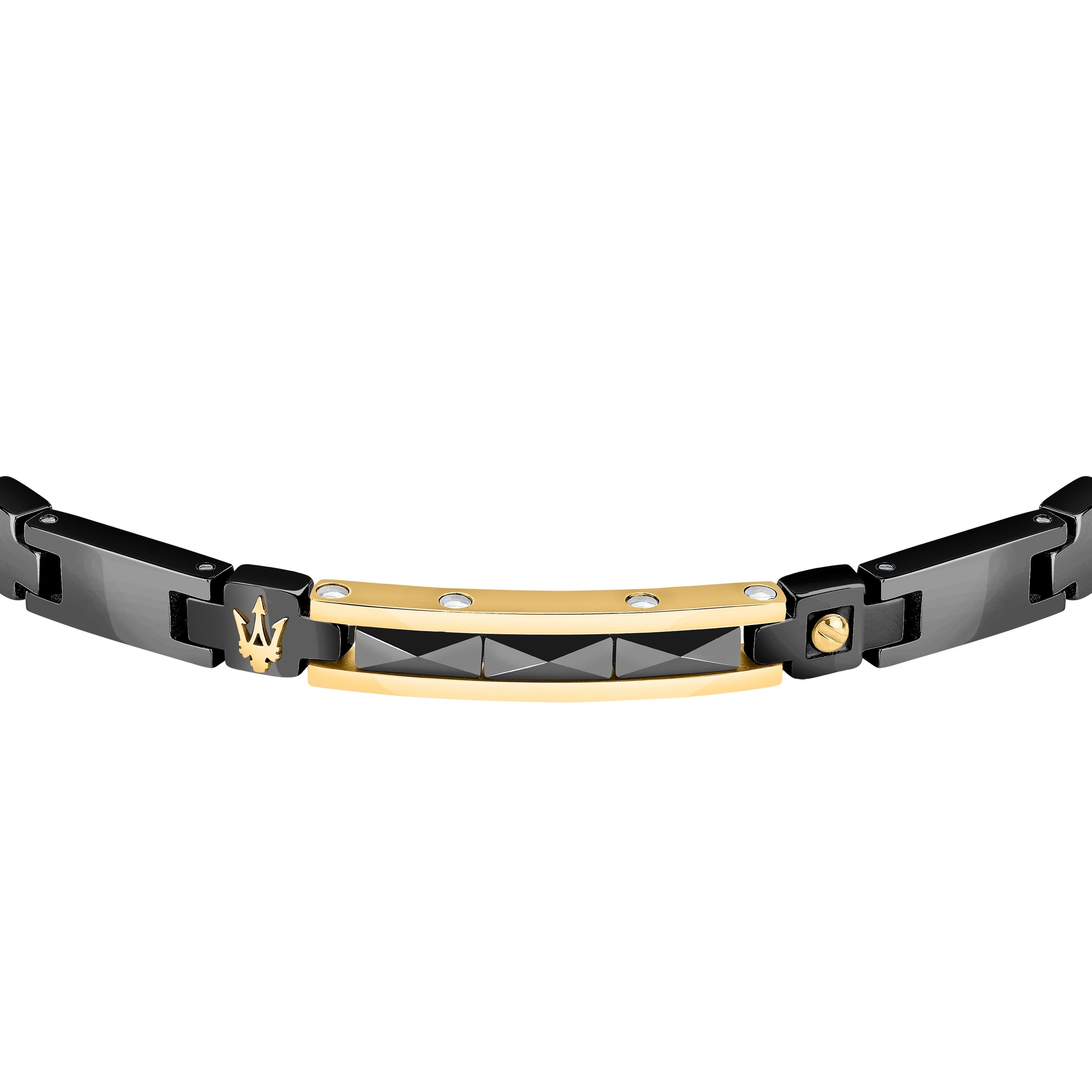 Maserati Ceramic Men's Bracelet Jm224Atz36